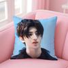Певец трендовый CCai Xukun Наволочка для подушки-подушки Мягкая приятная для кожи ткань Скрытая молния