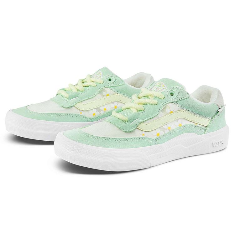 Vans Кроссовки унисекс Wayvee Brighton Zeuner Пастельно-зеленый желтый VN0A5JIA9DF