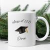 2025 Custom College Graduation Ceramic Mug Handmade Drinkware Unique Graduation Gift Personalized Class of 2025 Senior Graduate