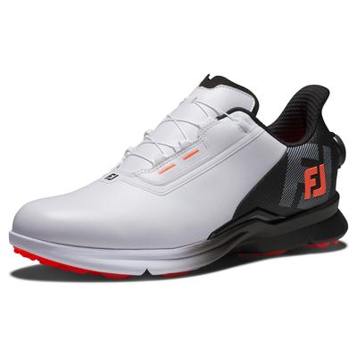 Обувь для гольфа FJ Fuel BOA см 3E [Footjoy] МУЖСКАЯ Мужская белая/черная 26.5