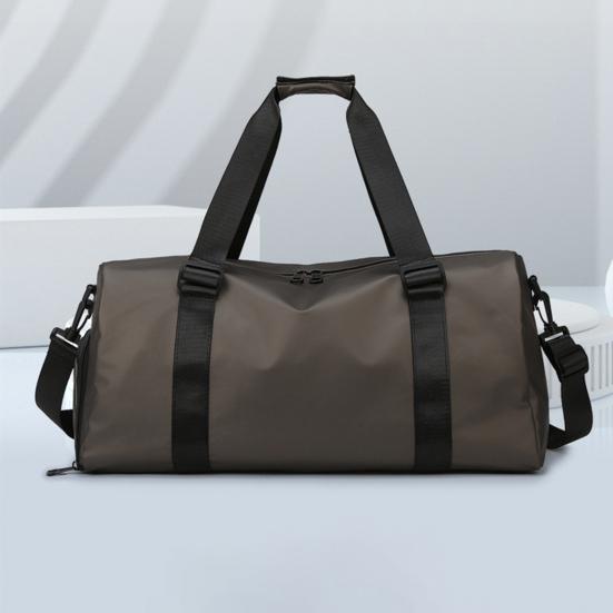 Unisex Duffle Bag Waterproof Gym Tote with Shoe Compartment Wet Pocket Carry on Weekender Duffel for Men Women Sports Travel Fitness