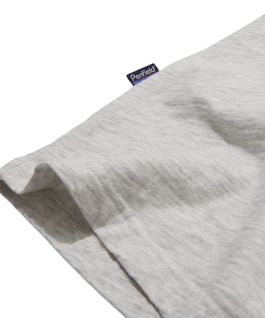 PENFIELD Baystate Футболка с аппликацией Серо-меланжевый_Fs2Kt77U