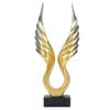 Abstract Wing Sculpture Modern Innovative Light Luxury Resin Abstract Wing Statue for Home Living