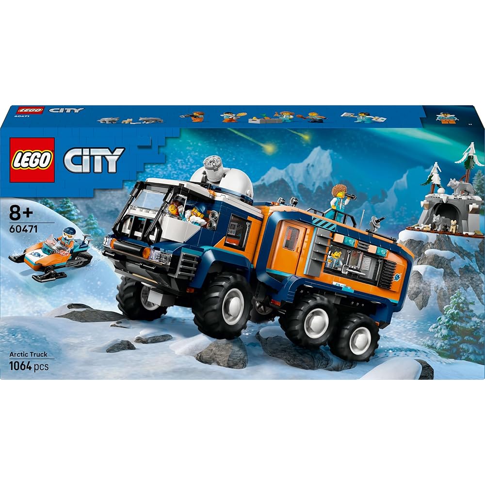 LEGO City Arctic Exploration Mobile Lab Toy for Kids Ages 8-10 Building Blocks Set 60471