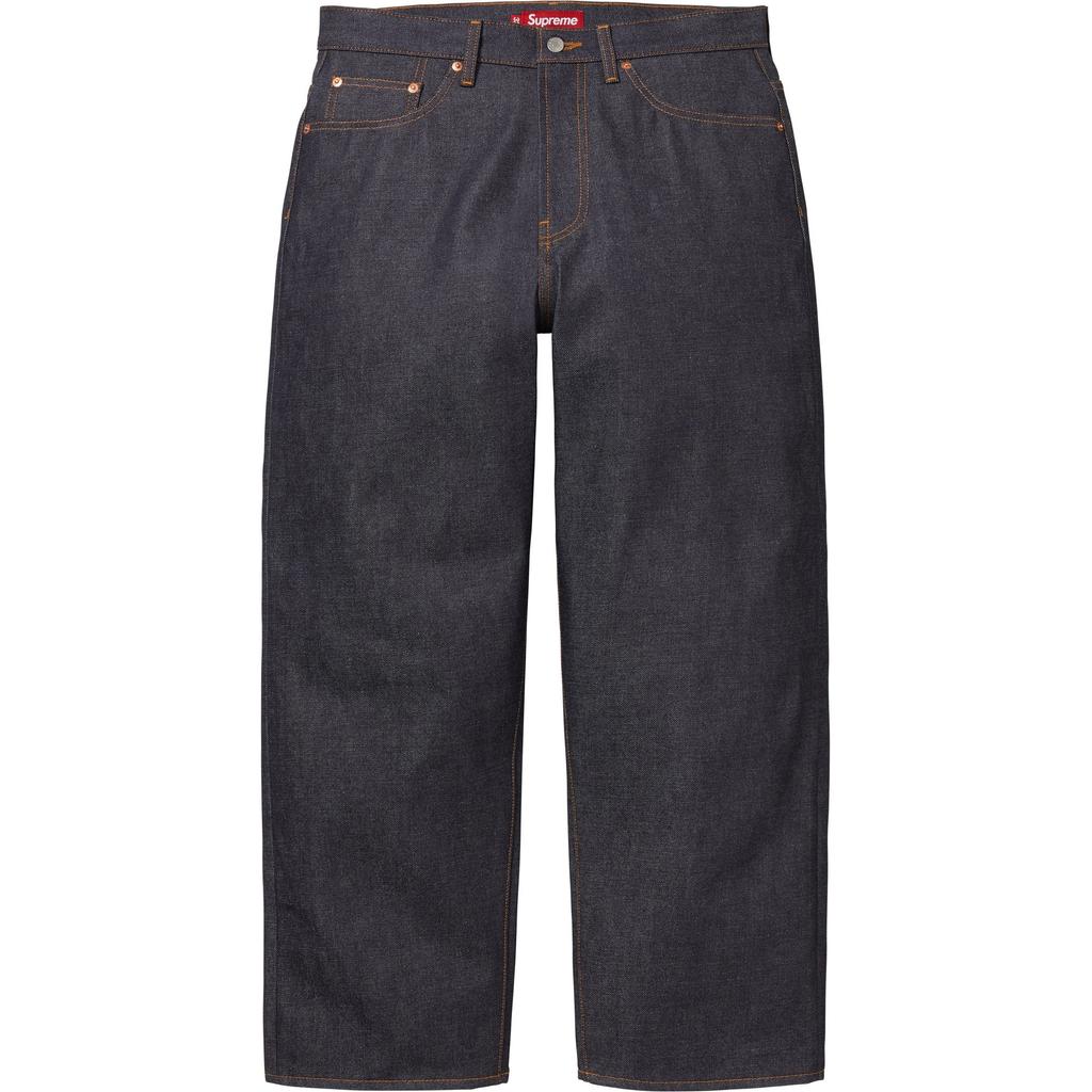 Supreme Rigid Baggy Black Selvedge Jean SUP-FW25-177