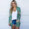 Autumn Long Sleeved Printed Cardigan Casual Women's Jacket