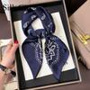 High-quality Luxurious Silk Scarves Headband Scarfs Neck Scarf For Women Chain Silk Scarf Women's Decorative Shawl