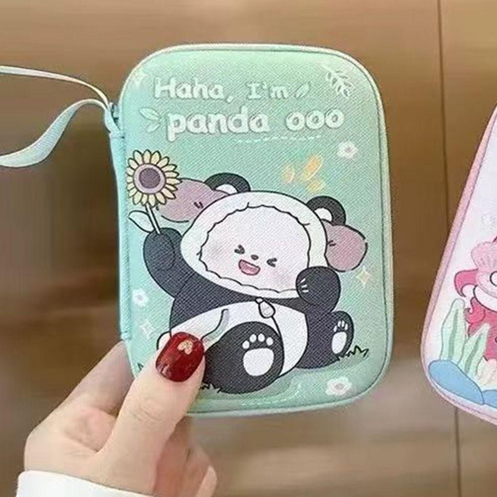 PU коробка для хранения кабеля данных прямоугольный чехол для хранения наушников для путешествий