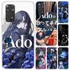 Чехол для телефона Ado Kyogen X Uta для Xiaomi Redmi Note 15 14 14S 13 12S 12 Pro 11S 11 Plus 11T 11E 10S Мягкий чехол-накладка Redmi N