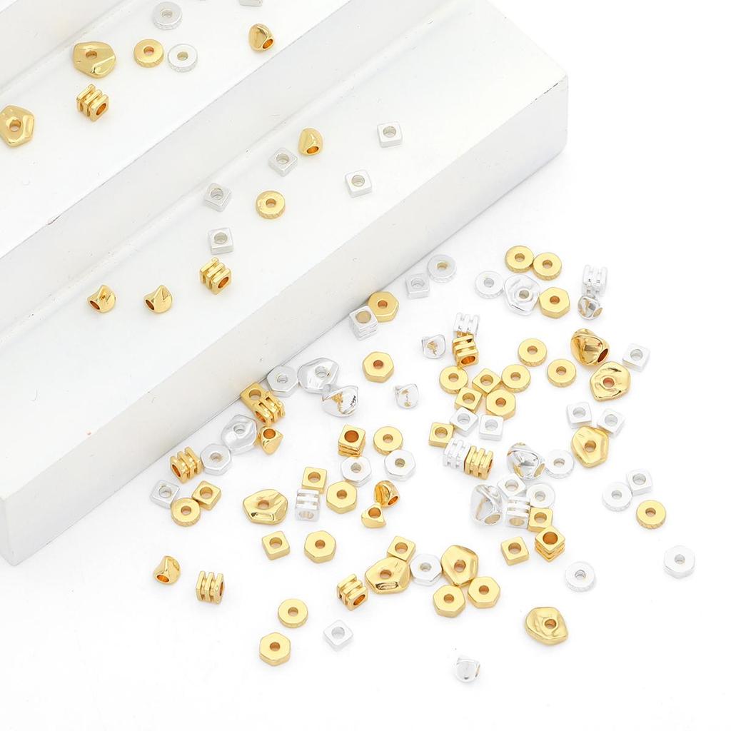 10 шт. медные бусины-разделители, подвески для изготовления ожерелья, браслета, ювелирных изделий своими руками