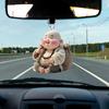 Автомобильный кулон Будда 2D Толстый акриловый брелок для зеркала автомобиля Мультяшные рюкзаки Шарм Подарки на День благодарения