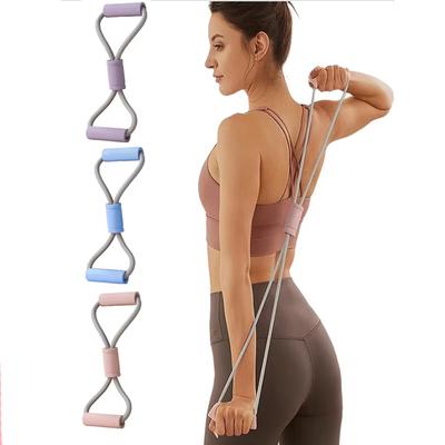 Ленты для йоги Tensioner Stretch Itness Equipment Figure Elastic Pull Rope для похудения Multi Function Straps Band