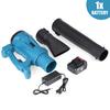 6 Speeds 388VF Cordless Electric Air Blower Handheld Leaf Blower Dust Collector Sweeper Garden Tools Compatible 18V Battery
