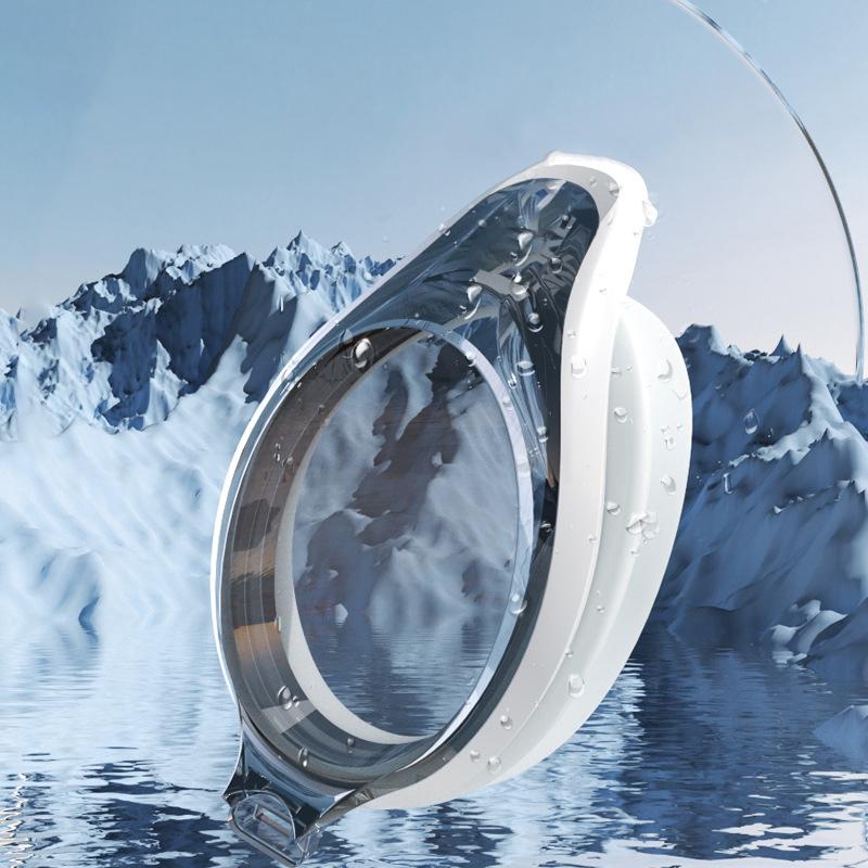 Очки для плавания для взрослых, профессиональные противотуманные очки для плавания, защита от ультрафиолета, очки для бассейна, силиконовые водонепроницаемые очки для плавания