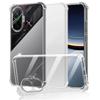 Clear Four-Corners Shockproof TPU Case for Xiaomi Poco F7 5G Protective Cover Transparent Capa Shell Coque Fundas