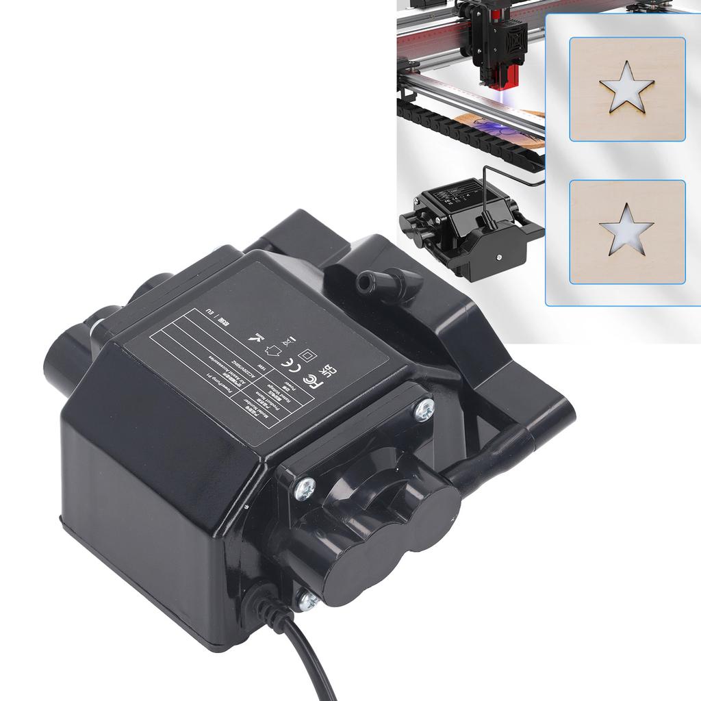 Air Assist Pump 10‑30L/Min Adjustable Airflow Air Assist Kit for Laser Engraving Cutting Machine