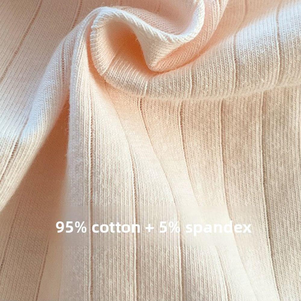 5Pcs Knitted Fabric Seamless Triangle Panties Large Size Mid Waist Underwear Student Girl