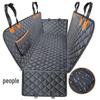 Waterproof Pet Car Seat Cover - Back Seat Protector, Scratch & Bite-Proof