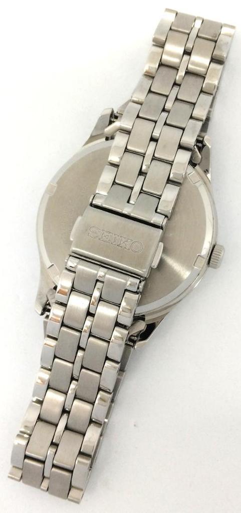 [USED] Used Seiko Day-Date Men's Watch with Solar Battery (107085)