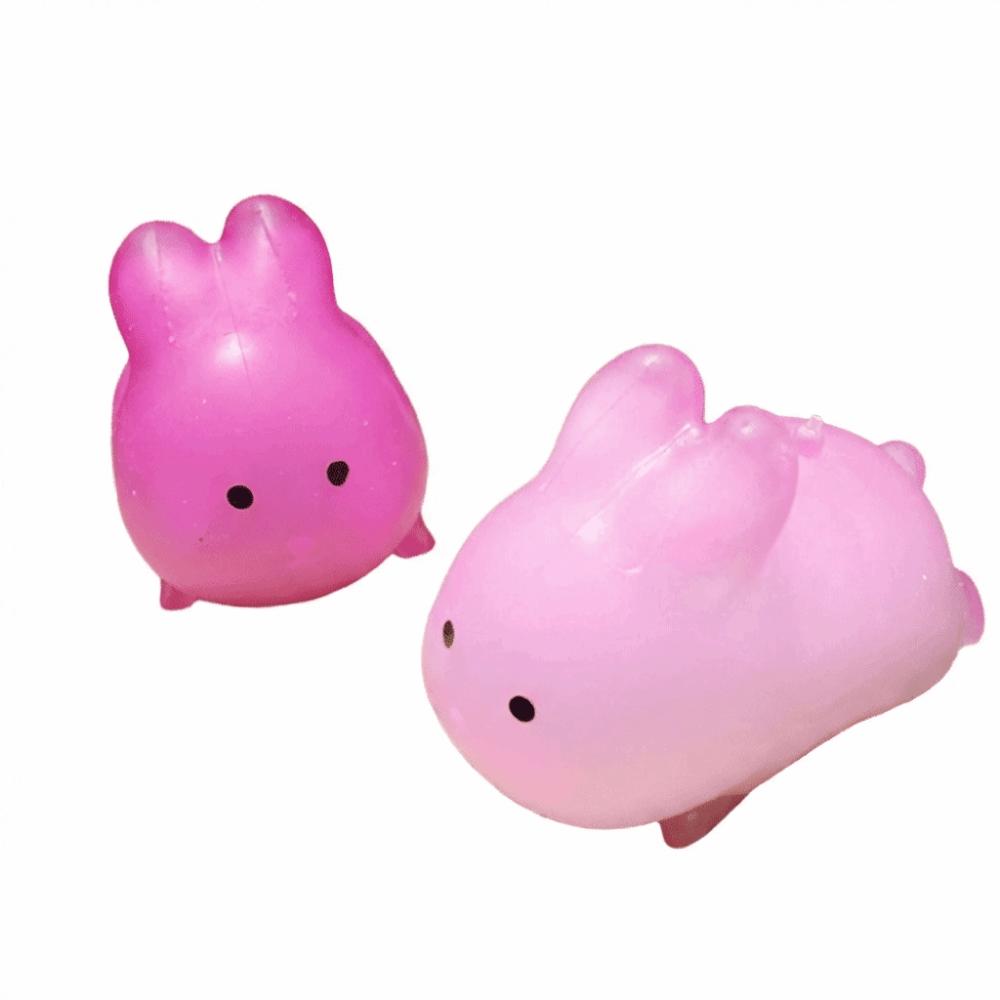 Rebound Squeeze Sensory Toy Squishy Bunny Color-changing toy Rabbit Pinch Le Uncompressed toy