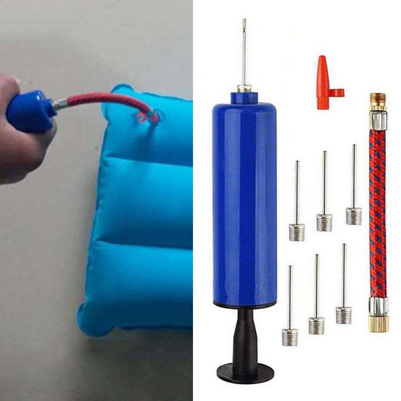 10 шт. ручной воздушный насос для быстрого накачивания набор инструментов с игольчатым адаптером для всех мячей с использованием MIT