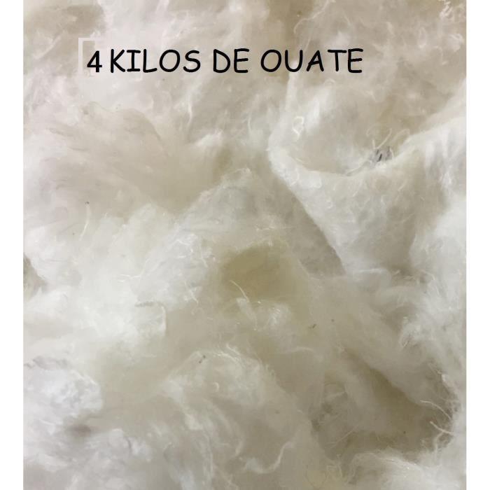 Padding Wadding 4kg of Cellulose Wadding Textile Fibers for Cushions, Soft Toys, Dolls