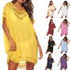 Women Summer Swimsuit Beach Bikini Cover Up Loose Plus Size Crochet Cover Ups