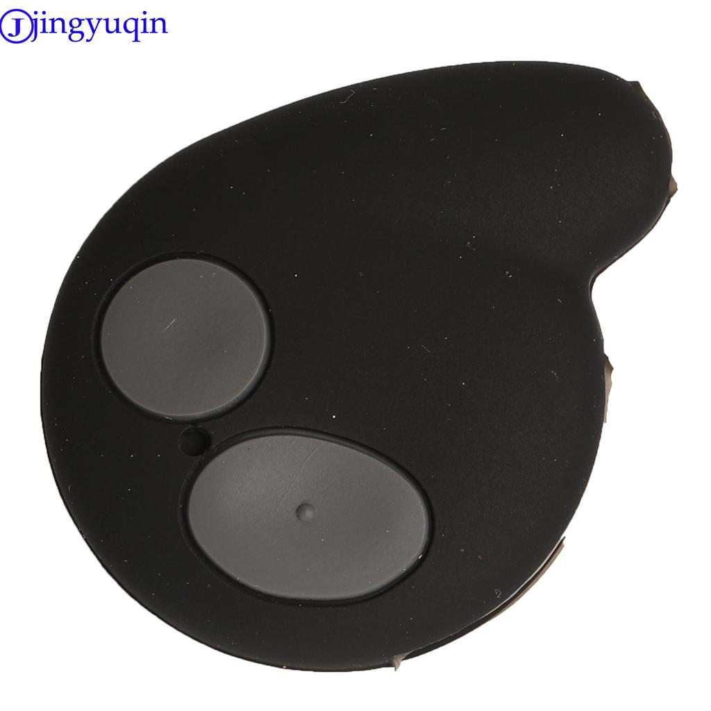 Силиконовый чехол для автомобильного ключа jingyuqin для Toyota 2 кнопки Smart Auto Car Keys Fob Cover Keychain для сигнализации Honda Cobra