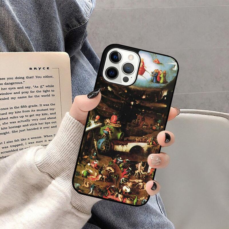 Hieronymus Bosch Art Phone Case For iPhone 17 Air 16 15 14 plus 11 12 13 Pro Max coque Cover Shell