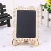 Wood Mini Chalkboard Signs -Stand Blackboard Message Board Wooden Easel for Place Cards Weddings Birthday Parties Event Decorations 12pcs