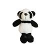 Adorable Panda Plush Keychain Fuzzy Mini Animal Doll Black Stuffed Toy