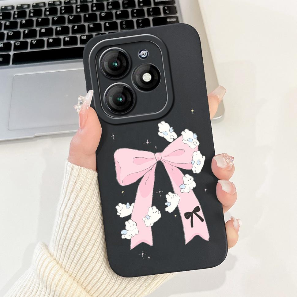Чехол для ITEL A70 A665L Роскошный чехол-крышка с рисунком панды Силиконовый мягкий ТПУ Чехол для телефона Для ITEL A 70 A 80 A70 A80 Ударопрочный задний чехол