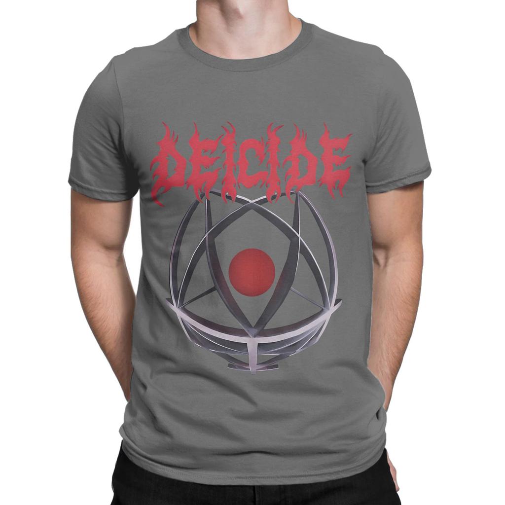 Deicide Logo Novelty 100 Cotton Tshirt Deicide Tees Tops For Unisex