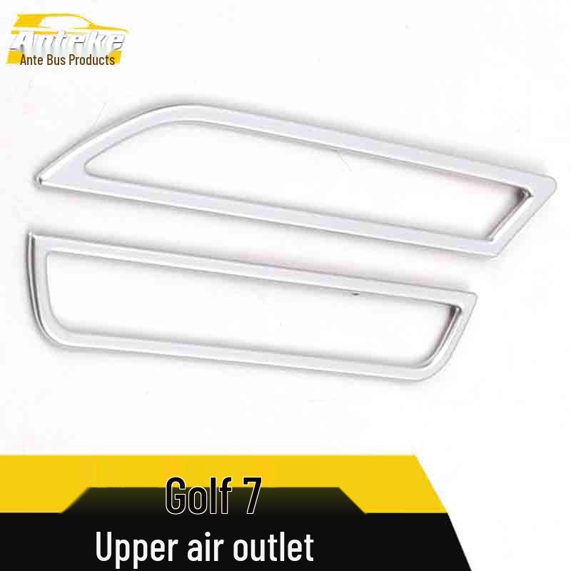 Golf 7 Upper Air Outlet Decorative Electroplated Sticker
