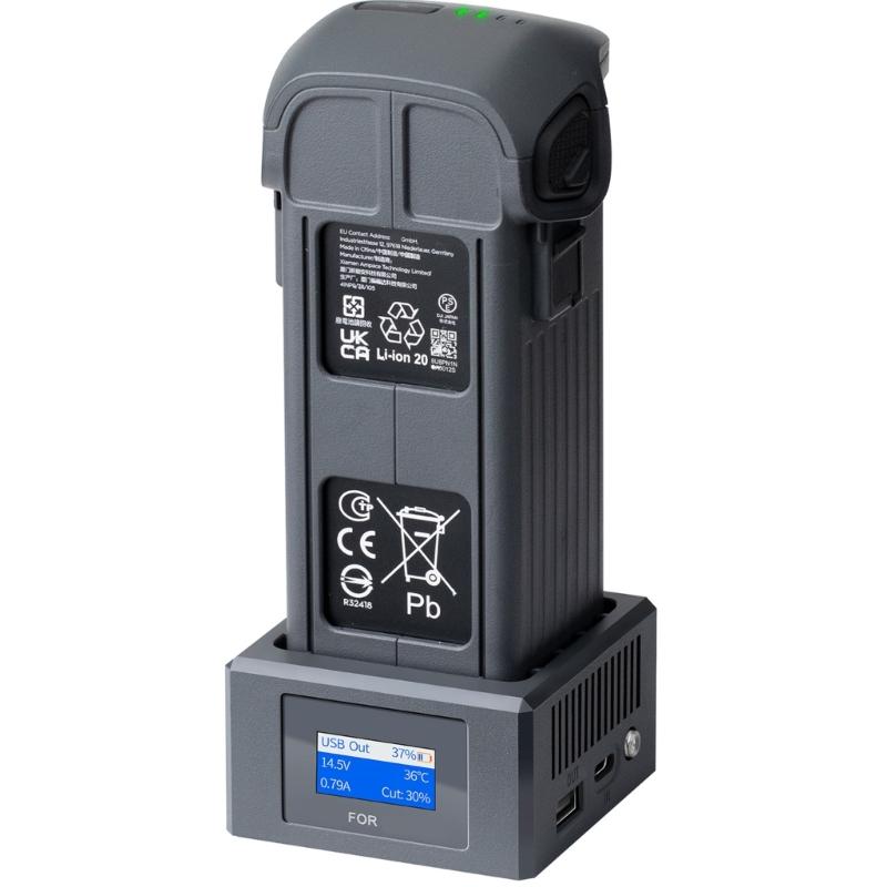 Intelligent Drones Battery Chargers with Color Screen Fast Charging Hub Intelligent Control Safety Features for 4Pro Photography
