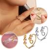 Resizable -anxiety Ring With Beads Rotate Rings Trendy Jewelry