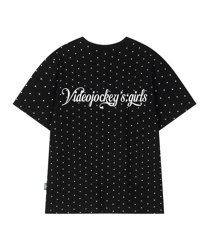 ФУТБОЛКА VIDEO JOCKEY Starberry Dot [Черная]