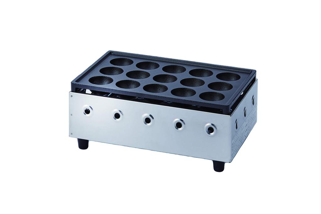Yamaoka Metal Industry Yamakin Gas Takoyaki Machine City Gas «Kodama» Y-03D