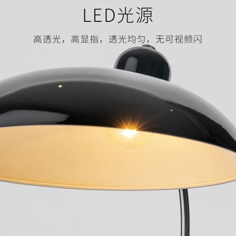 Nordic прикроватная лампа, средняя старинная датская лампа, высокая чувственность, спальня, простой письменный стол, кабинет, баухаус, простая ретро светодиодная настольная лампа