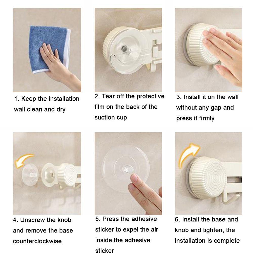 Вакуумная присоска из углеродистой стали для полотенец, 5/7/9 крючков, вешалка для одежды, крючок для хранения всякой всячины, ванная комната