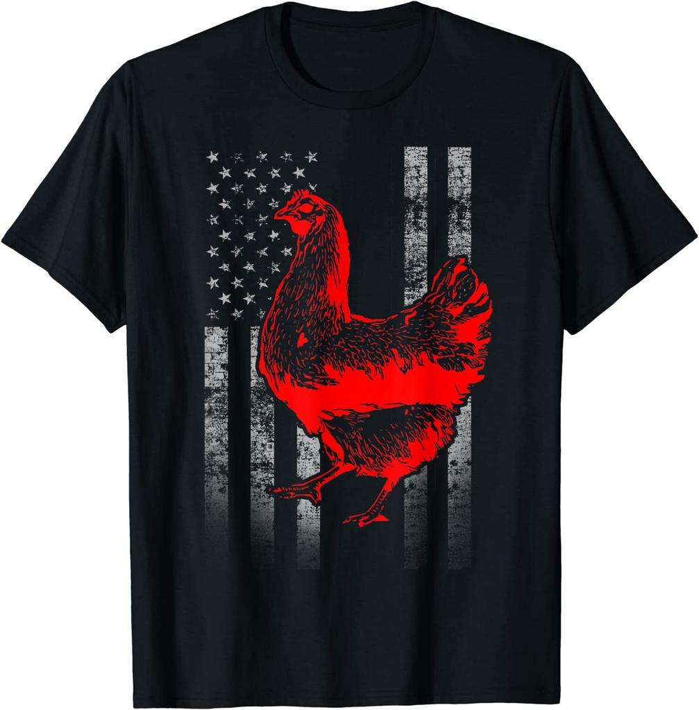 NEW LIMITED Chicken Farmer Shirt - Cool Chicken Flag Great T-Shirt Size S-3XL