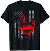 NEW LIMITED Chicken Farmer Shirt - Cool Chicken Flag Great T-Shirt Size S-3XL
