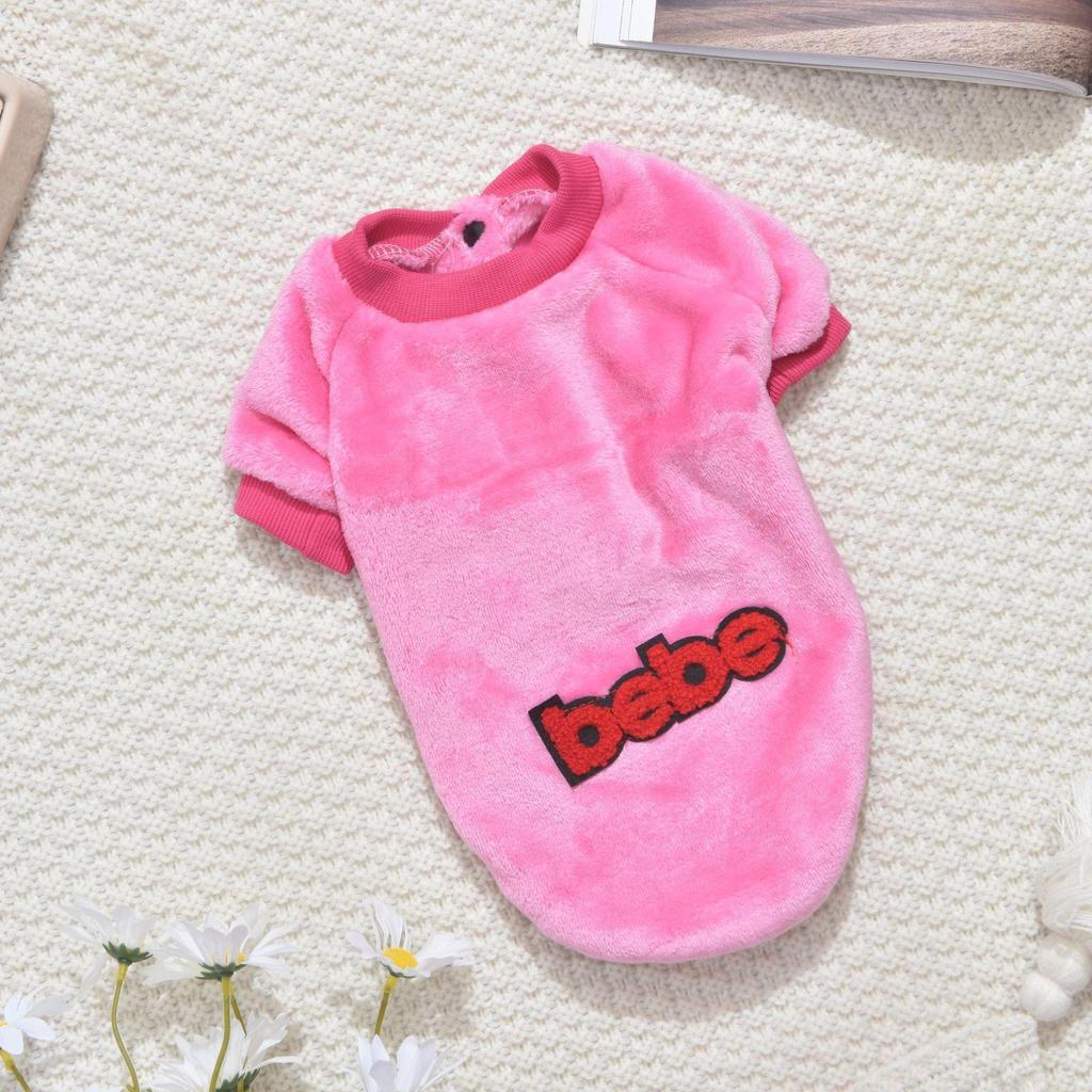 Камуфляжная плюшевая толстовка для бишон фризе: Милая, устойчивая к грязи, универсальная одежда для домашних животных на осень и зиму