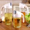 300/600/630ML Kitchen Glass Oil Bottle Dispenser Automatic Opening Closing Bottles For Oil And Vinegar Honey Olive Oil Container