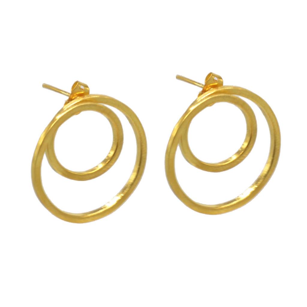 Серьги из стерлингового серебра 925 пробы, круглые серьги-гвоздики ручной работы, подарок для нее