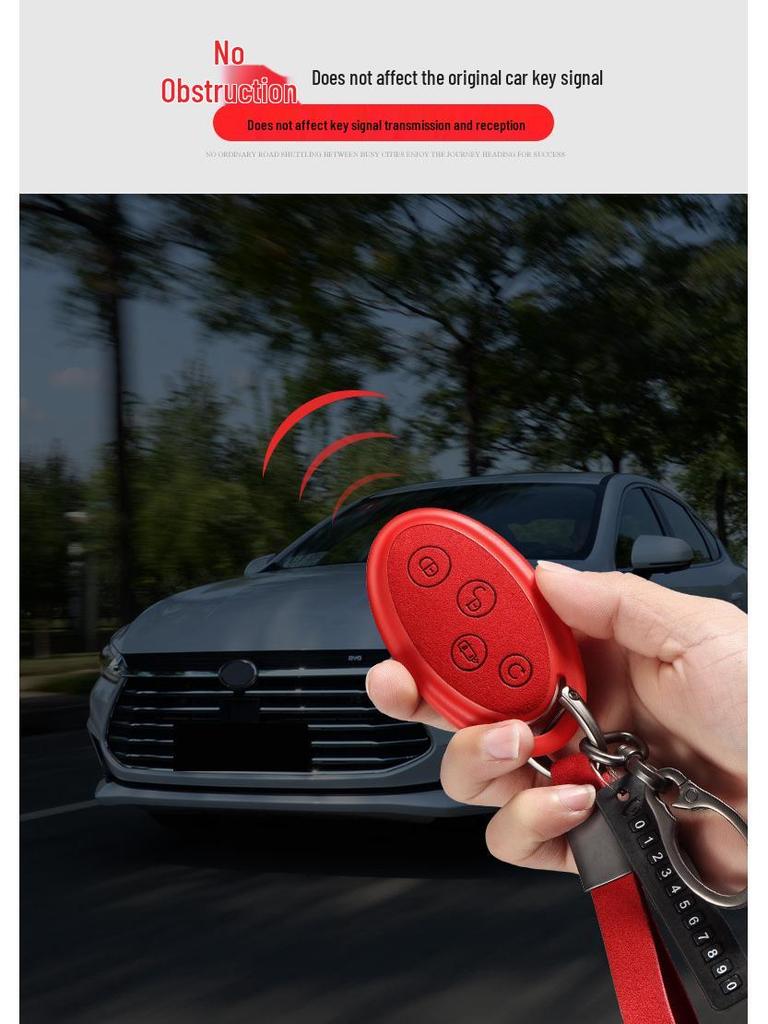 Чехол для ключа BYD для Yuan EV, Qin Pro, Song Max, Tang Gen 2
