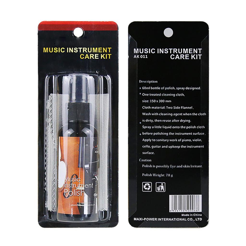 Musical Instrument Care Spray Universal Crack Prevention Polishing Guitar Cleaning Spray for Piano