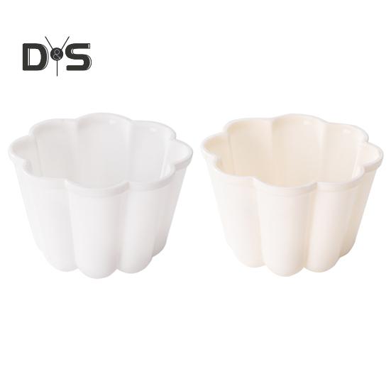 4Pcs Miniature Flower Shaped Pudding Tart Molds Non-Stick Pan Set for Bread Cake Pie Baking Mold Kit for Home Kitchen Outdoor Travel Restaurant