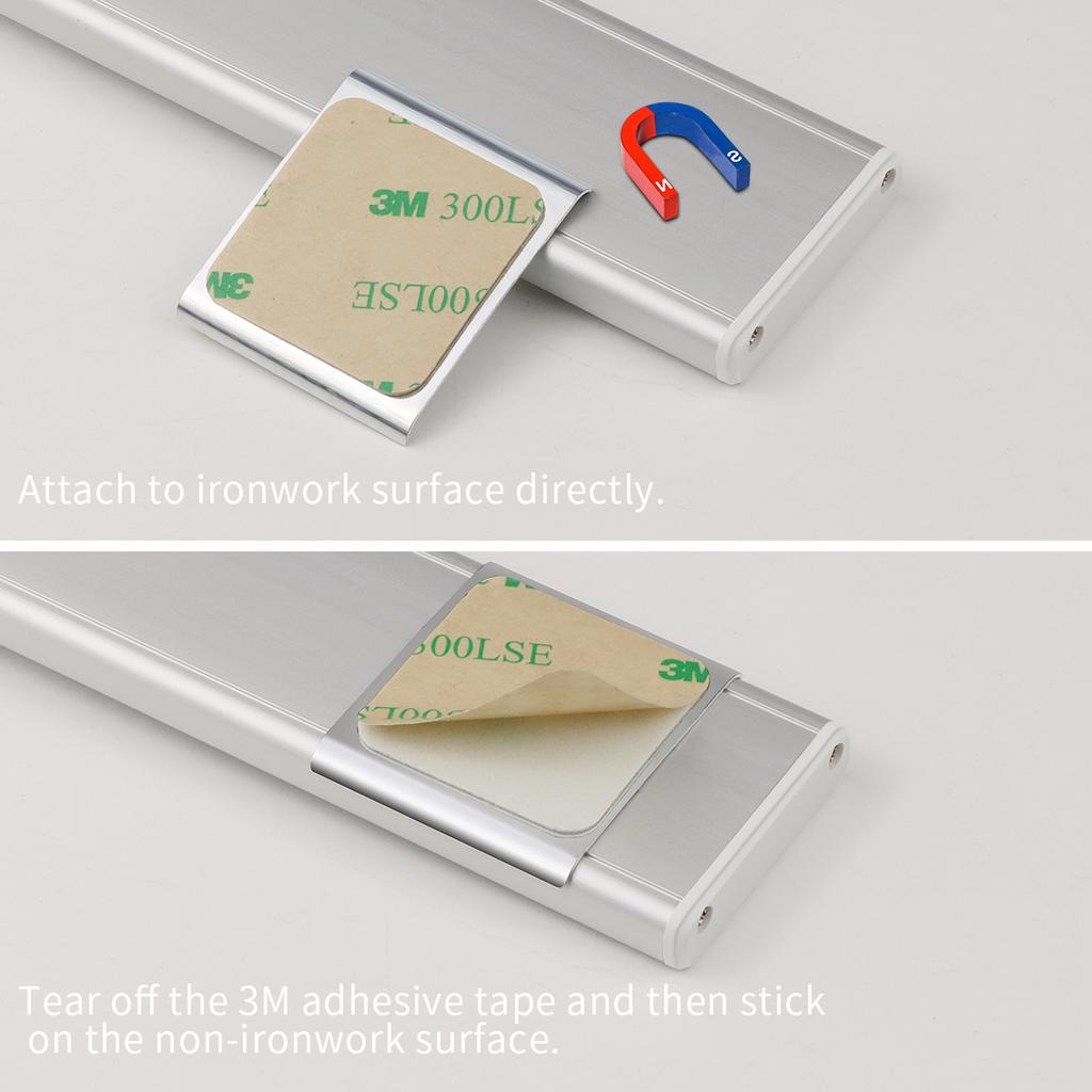 Портативная светодиодная полоса USB 5 В с возможностью подзарядки, датчик движения для спальни, алюминиевого шкафа, лестницы, кемпинга, ночника