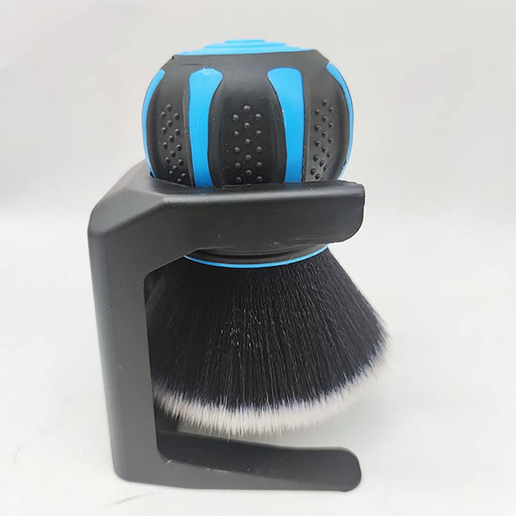 Auto Detail Brush Set Cleaning Brushes Detail Brushes Wheel Engine Cleaning Car Vent Brush Kit (Blue)